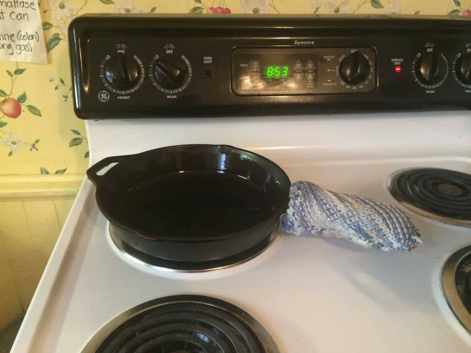 How to Cure a Cast Iron Skillet Embracing Motherhood