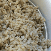 soaked barley with apple cider vinegar to get rid of phytic acid
