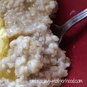 Embracing Motherhood How to Make Soaked Steel Cut Oats