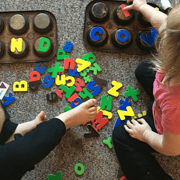 Using Magnet Letters to Teach the ABCs