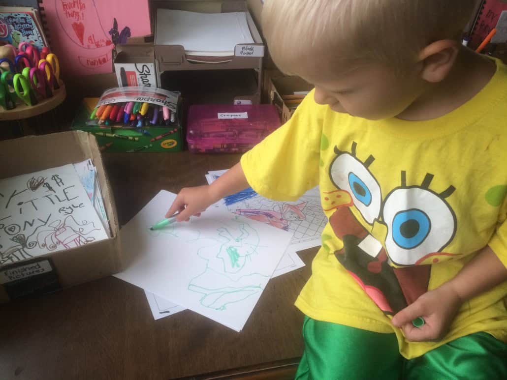 Tips and Tricks for Coloring with Kids – Embracing Motherhood