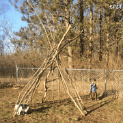 Embracing Motherhood How to Make an Outdoor Teepee