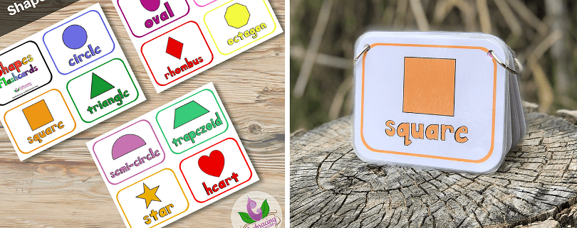 shapes flashcards rectangle