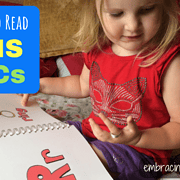 learning to read begins with the abcs