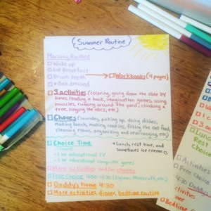 How to Set Up a Summer Routine That Keeps Kids Productive | Embracing ...