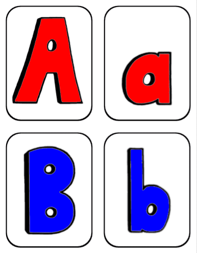 Letters Flashcards
